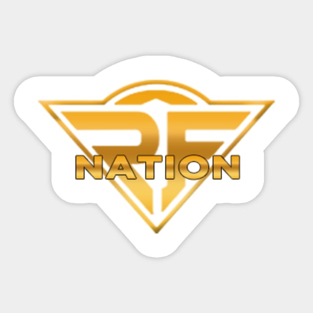 RF NATION SHIRT DESIGN Sticker by RhysFisher